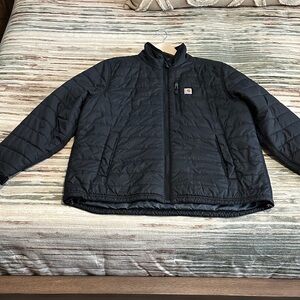 Carhartt Black Quilted Puffer Jacket